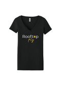 Rooftop Fly Women’s V-Neck Tee
